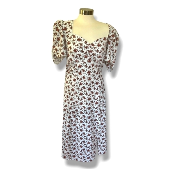 NWT DANIELLE BERNSTEIN BOHO FLORAL DRESS $99 - Picture 3 of 6